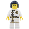 fig-002821 – Nya in White Training Gi with Bob Cut Hair