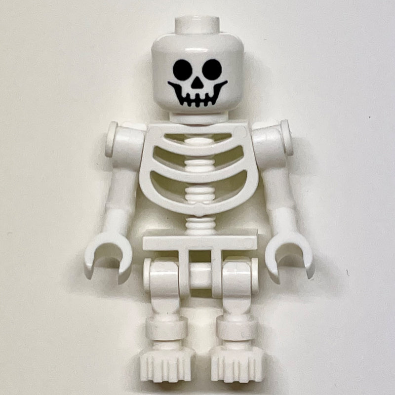 fig-002892 – Skeleton, Standard Face, Bent Arms, Vertical Hand Clips, 60115 Torso