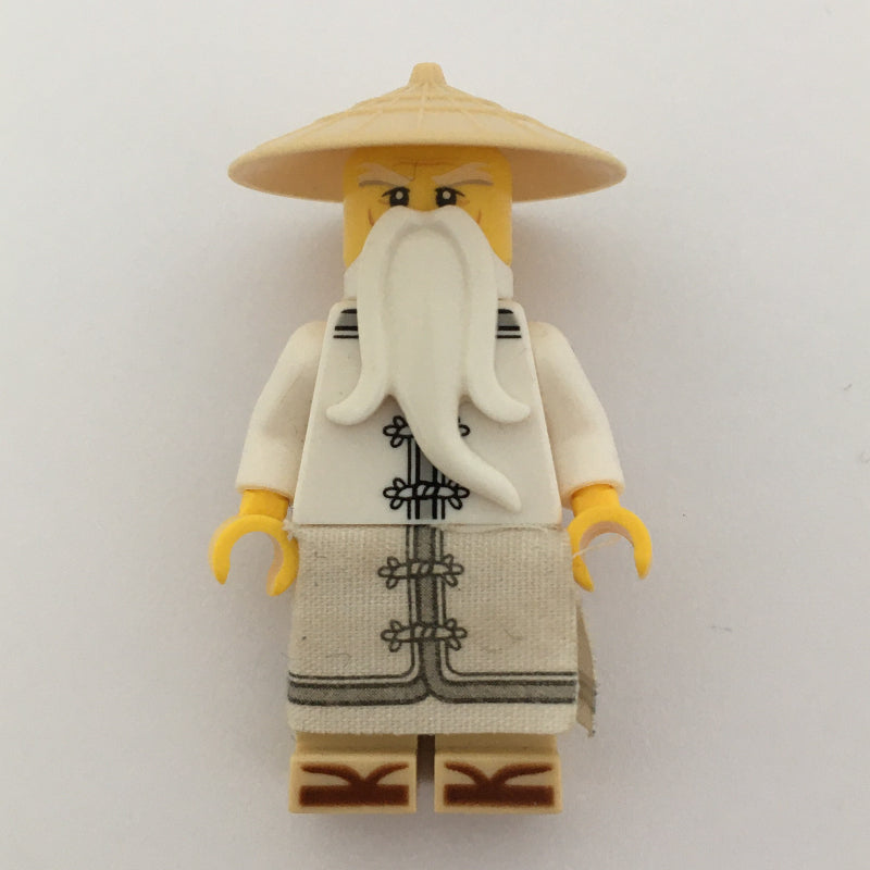 fig-002893 – Master Wu in White Robes (LEGO Ninjago Movie)