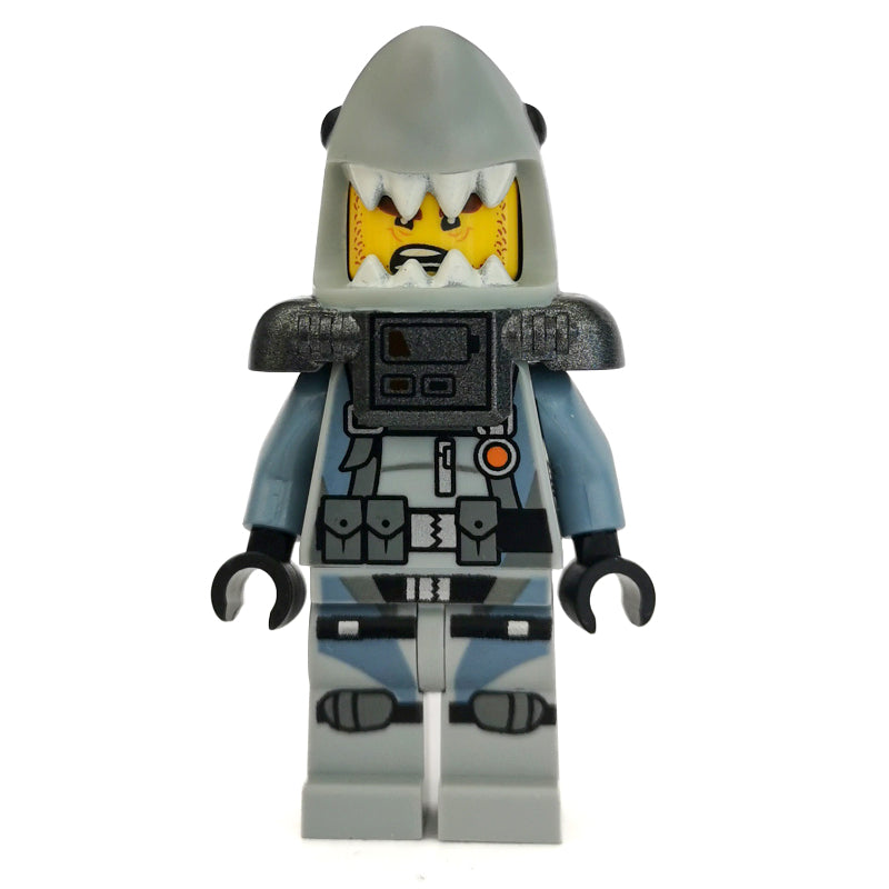 fig-002940 – Shark Army Great White with Scuba Airtanks