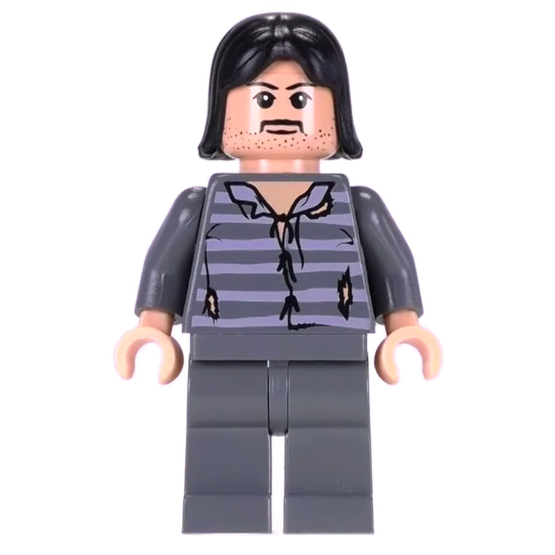 fig-003087 – Sirius Black, Dark Bluish Gray Prison Outfit