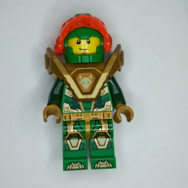 fig-003093 – Aaron Fox with Trans-Neon Orange Visor
