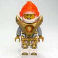 fig-003109 – Lance Richmond with Trans-Neon Orange Visor and Shoulder Armor with Orange Chest Emblem