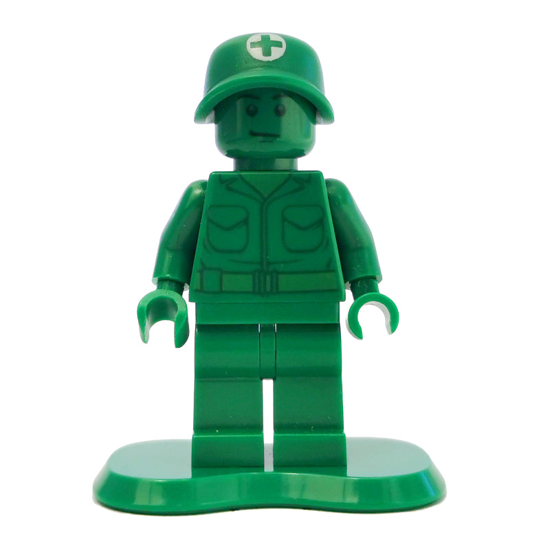 fig-003231 – Green Army Man Medic with Backpack