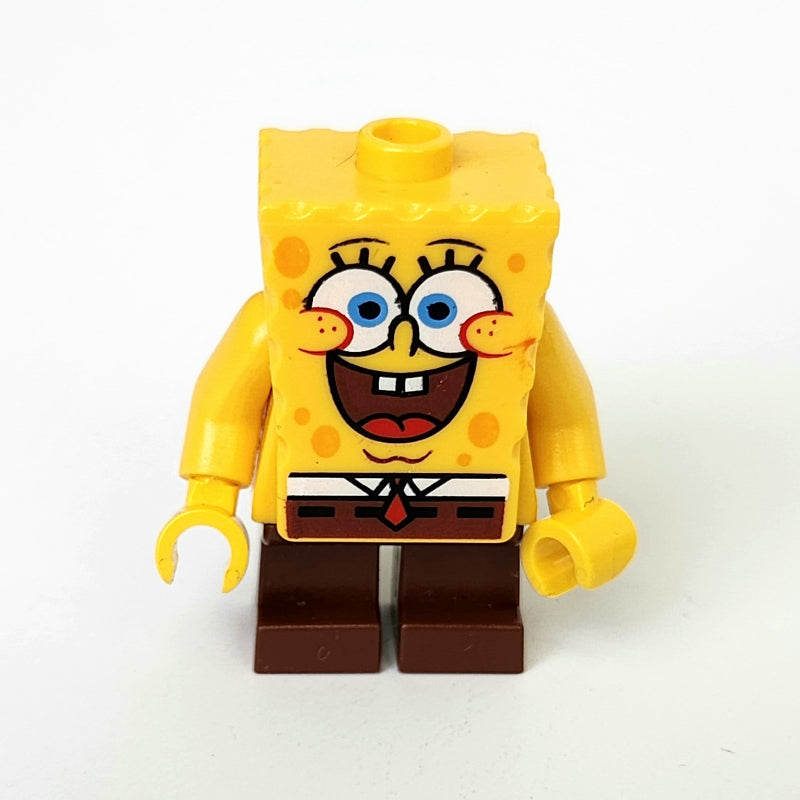 fig-003280 – SpongeBob Squarepants with Big Smile with No Bottom Teeth