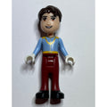 fig-003495 – Prince Charming - Light Blue Shirt, Dark Red Trousers