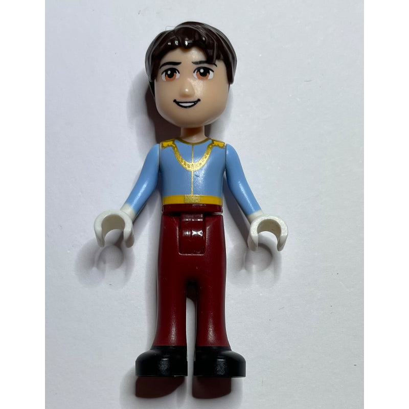 fig-003495 – Prince Charming - Light Blue Shirt, Dark Red Trousers