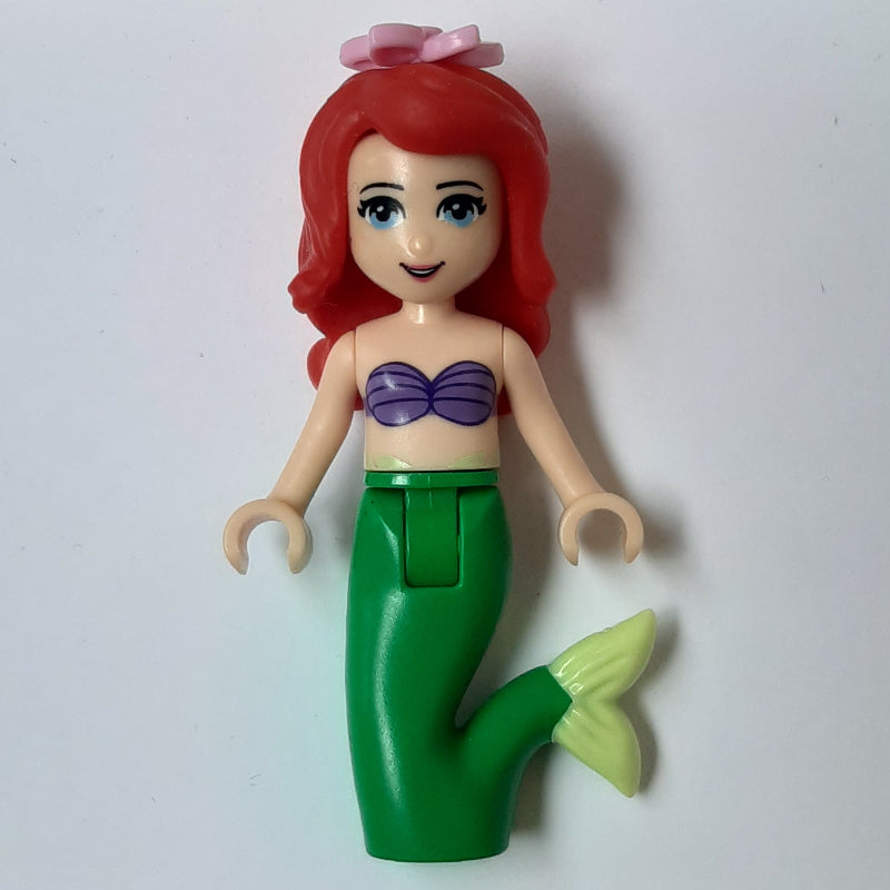 fig-003565 – Ariel - Mermaid Form, Bright Pink Flower