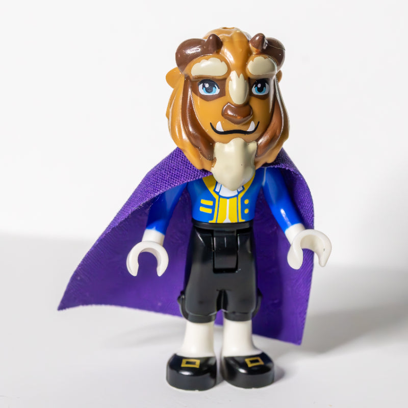 fig-003573 – Beast, Blue Jacket, Black Legs, Dark Purple Cape