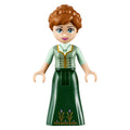 fig-003580 – Anna - Sand Green and Dark Green Dress, Open Mouth
