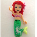 fig-003592 – Ariel - Mermaid Form, Pink Top, Dark Green Scales on Tail