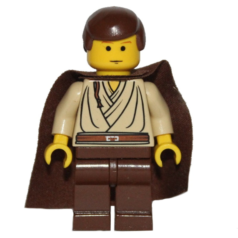 fig-003655 – Obi-Wan Kenobi, Padawan, Yellow Skin, Brown Hair and Cape