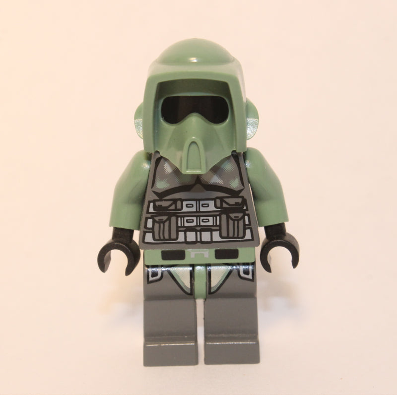 fig-003665 – Clone Trooper, 41st Elite Corps Scout Battalion Armor, Dark Bluish Gray (Kashyyyk)