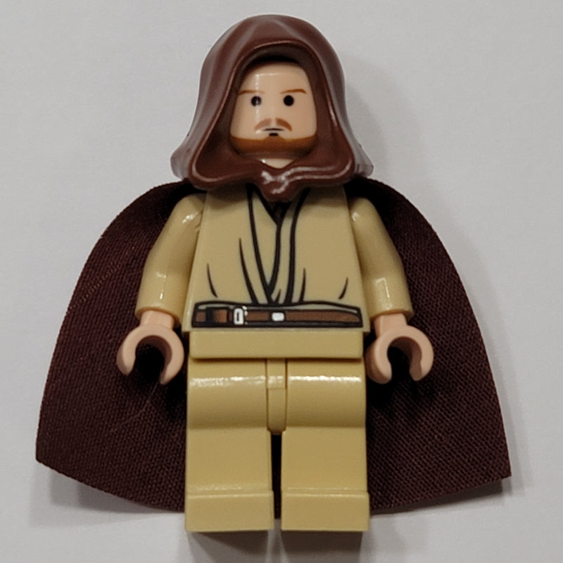 fig-003683 – Qui-Gon Jinn, Tan Legs, Brown Beard