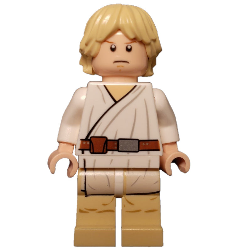 fig-003760 – Luke Skywalker, White Robe, Tan Legs, Dual Sided Head