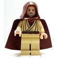 fig-003761 – Obi-Wan Kenobi, Old, with Light Nougat Skin and Reddish Brown Hood and Cape, White Pupils