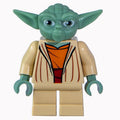 fig-003765 – Yoda, Sand Green Head with Gray Hair, Dark Red Sash (Clone Wars)