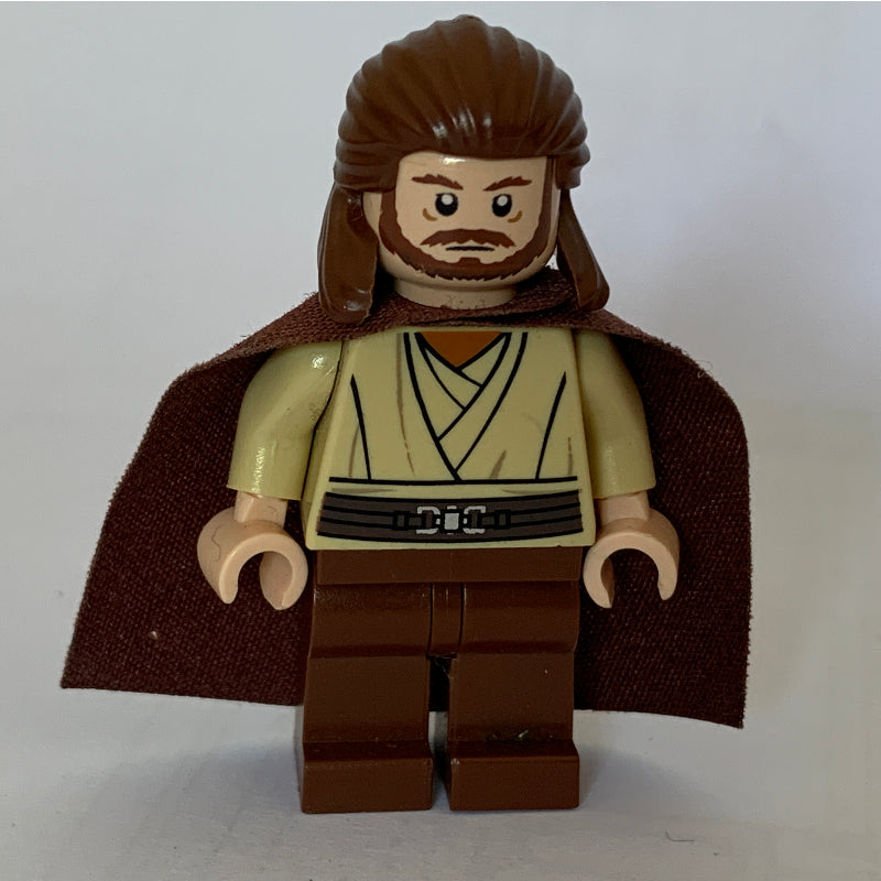 fig-003775 – Qui-Gon Jinn, Plain Reddish Brown Legs (3626b Head)