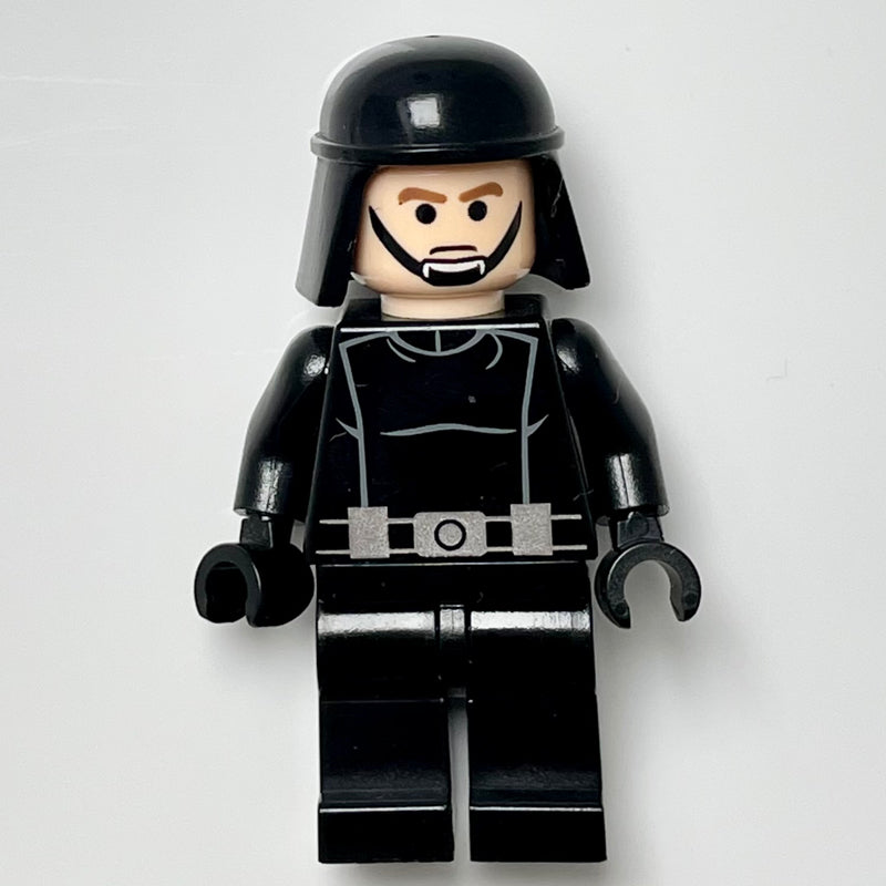 fig-003816 – Death Star Trooper / Imperial Trooper, Brown Eyebrows, Black Eyes, Black Helmet