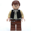 fig-003817 – Han Solo, Black Vest, Reddish Brown Legs, Black Eyes