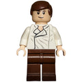 fig-003850 – Han Solo, White Shirt, Reddish Brown Legs, Single Sided Head
