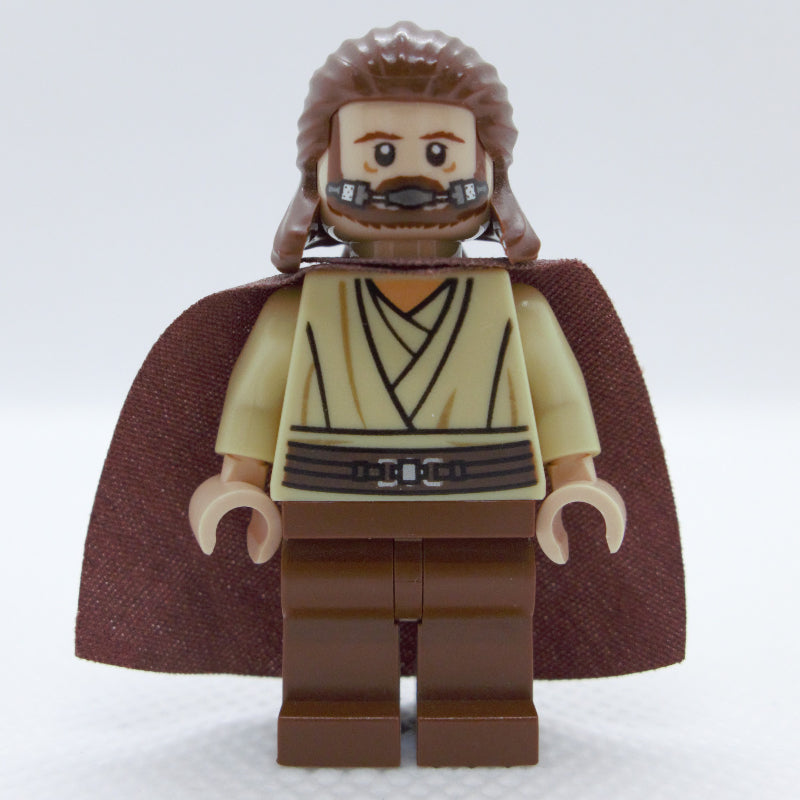 fig-003879 – Qui-Gon Jinn, Plain Reddish Brown Legs (3626c Head)