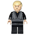 fig-003887 – Luke Skywalker, Dark Bluish Gray Robes, Tan Hair, Single Sided Head