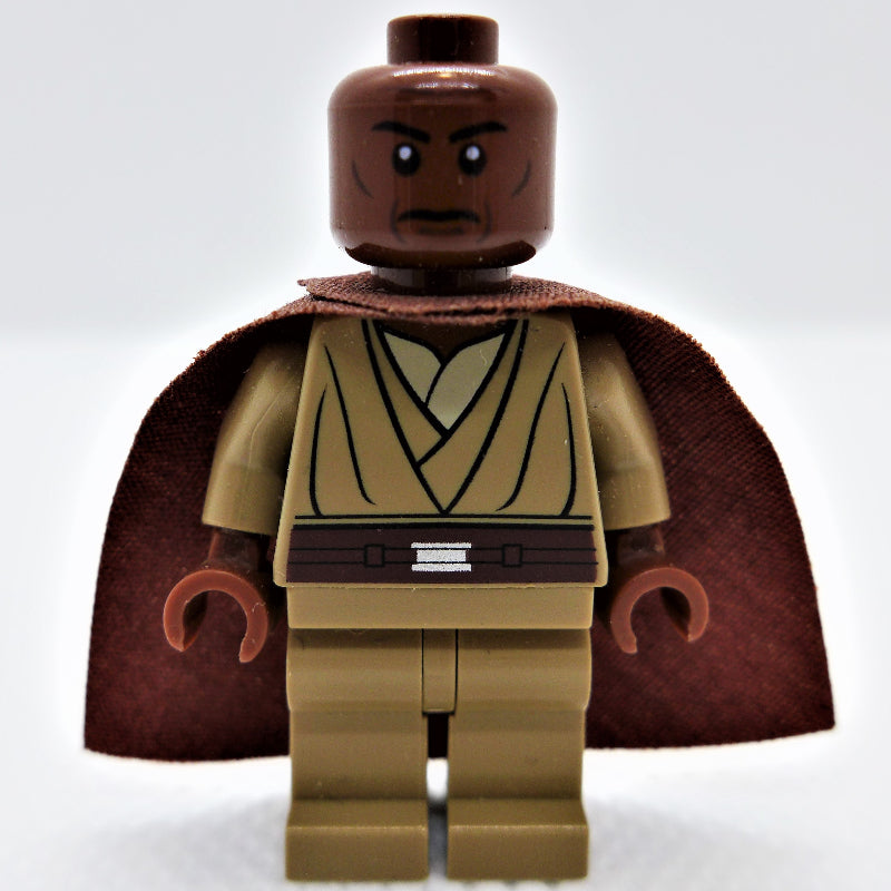 fig-003916 – Mace Windu, Dark Tan Plain Legs, Cape