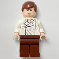 fig-003931 – Han Solo, White Shirt, Reddish Brown Legs, Dual Sided Head Closed Mouth / Closed Eyes