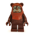 fig-003941 – Wicket, Ewok, Dark Orange Hood, Tan Face