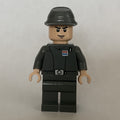 fig-003948 – Imperial Officer / Captain / Commandant / Commander, Dark Bluish Gray Uniform, Cavalry Cap, Light Nougat Hands