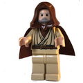 fig-003957 – Obi-Wan Kenobi, Old, Tan Robes, Reddish Brown Hood and Cape, Black Eyes