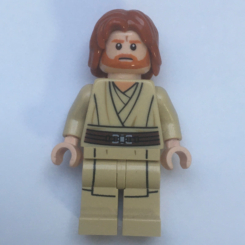 fig-004006 – Obi-Wan Kenobi, Tan Legs, Mid-Length Parted Hair