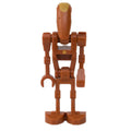 fig-004016 – Battle Droid Commander, Dark Orange, One Bent Arm, One Straight Arm