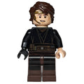 fig-004031 – Anakin Skywalker, Black Robe, Dark Brown Legs, Printed Headset