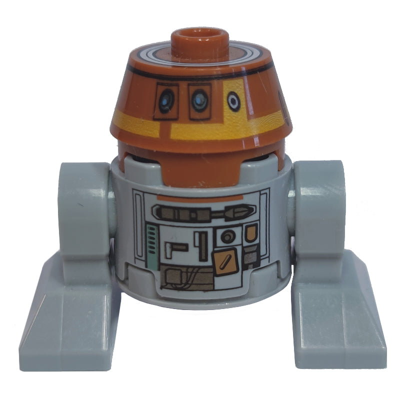 fig-004078 – Astromech Droid, C1-10P (Chopper), Light Bluish Gray