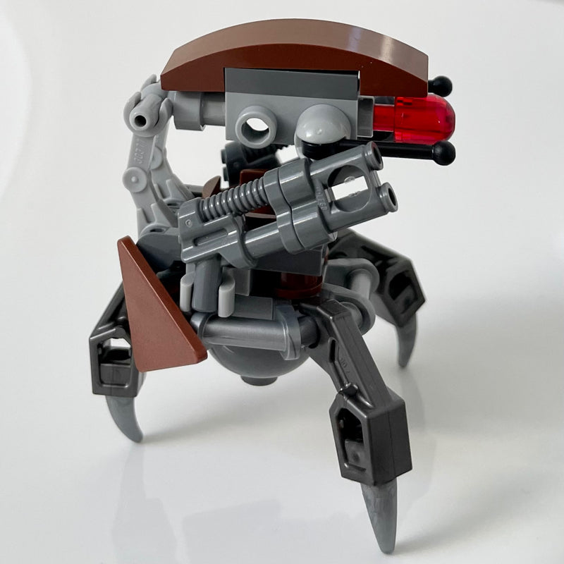 fig-004101 – Droideka / Destroyer Droid, Reddish Brown Shell, Triangular Panels
