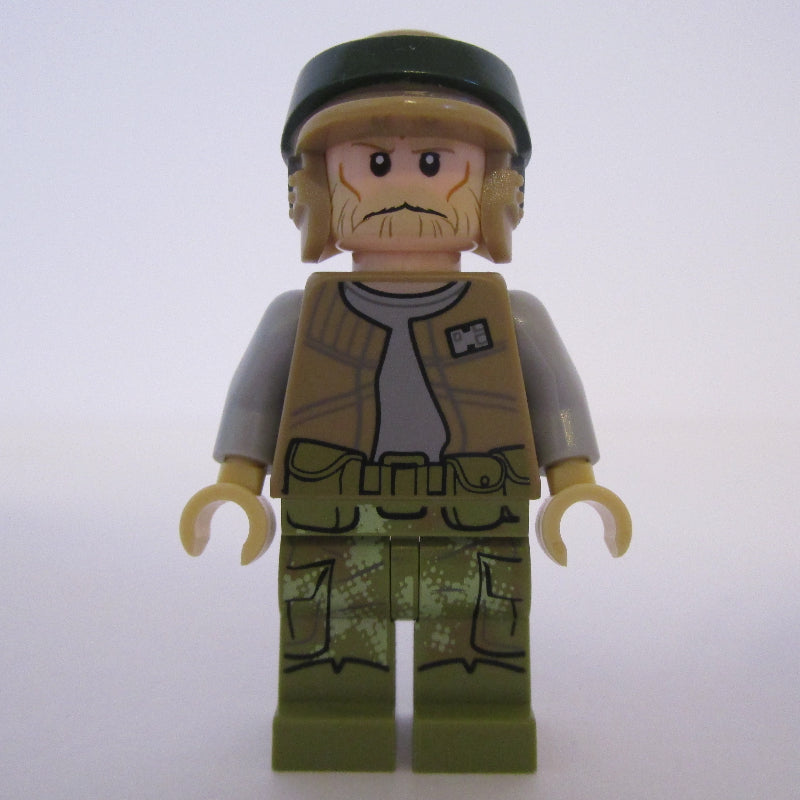 fig-004139 – Rebel Trooper in Endor Uniform, Olive Green Legs, Tan Beard