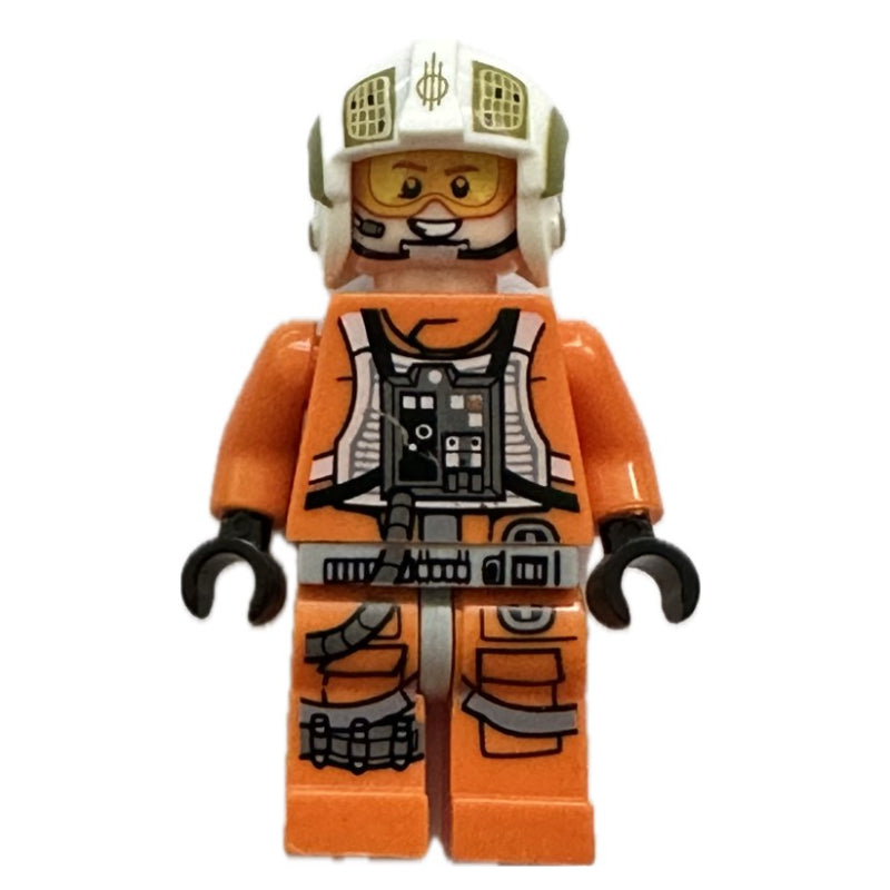 fig-004159 – Dutch Vander / Rebel Pilot Y-wing, Printed Legs, Visor
