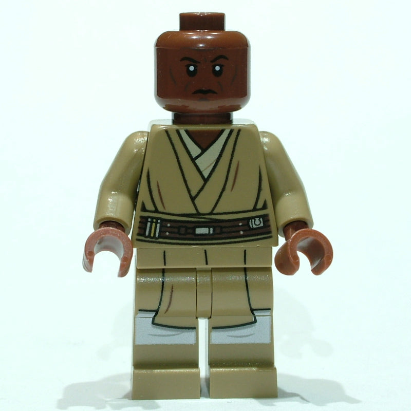 fig-004162 – Mace Windu, Dark Tan Printed Legs, Closed Mouth
