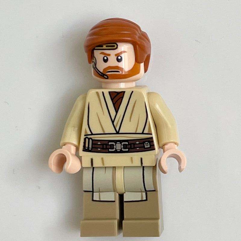 fig-004185 – Obi-Wan Kenobi, Dark Tan Printed Legs, Headset