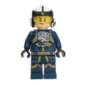 fig-004202 – Rebel Pilot U-wing, Dark Blue Flight Suit, Helmet with Molded Visor