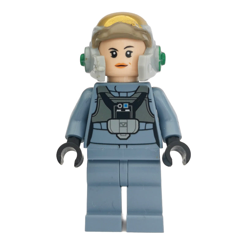 fig-004232 – Rebel Pilot A-wing, Female, Sand Blue Uniform