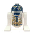 fig-004306 – Astromech Droid, R2-D2, Flat Silver Dome, Mud Stains