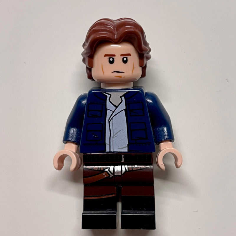 fig-004352 – Han Solo, Dark Blue Jacket, Dark Brown and Black Dual Molded Legs