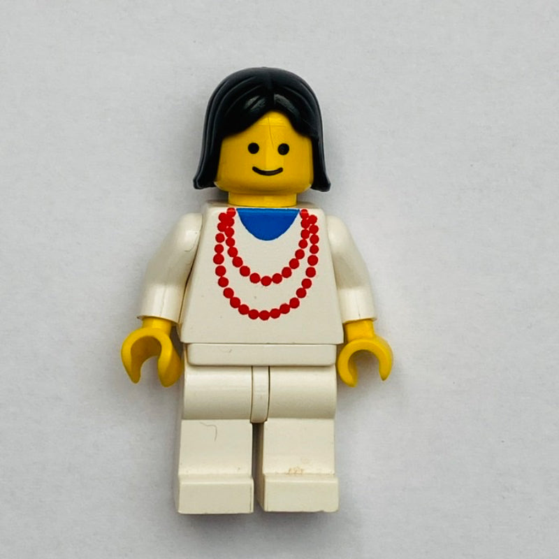 fig-004393 – Woman - White Torso, Red Necklace, White Legs