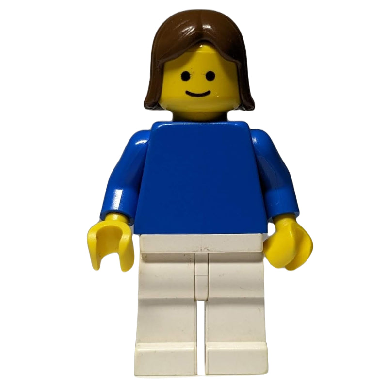 fig-004394 – Woman - Blue Torso, White Legs