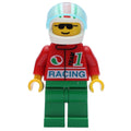 fig-004396 – Racer - Octan, Red Torso, Green Legs, White Helmet