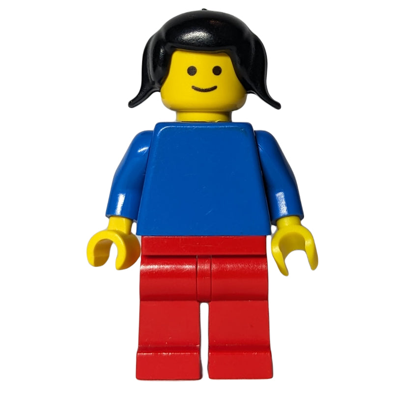 fig-004401 – Woman - Blue Torso, Red Legs