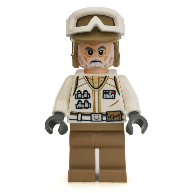fig-004432 – Rebel Trooper in Hoth Uniform, Dark Tan Hat, White Beard